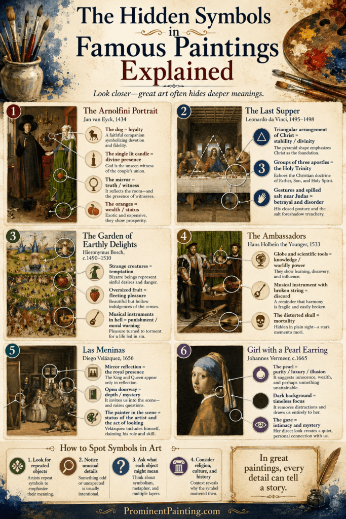 Decoding the Secret Language of Masterpieces: The Hidden Symbols in Famous Paintings Explained 3 Symbols in famous paintings explained