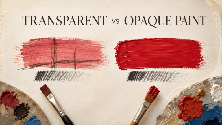 Transparent vs Opaque Paint Explained: A Beginner's Guide 7 Transparent vs Opaque Paint Explained: A Beginner’s Guide